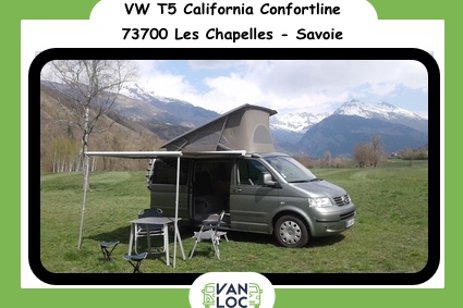 Location Van Aménagé Volkswagen California Auvergne-Rhône-Alpes